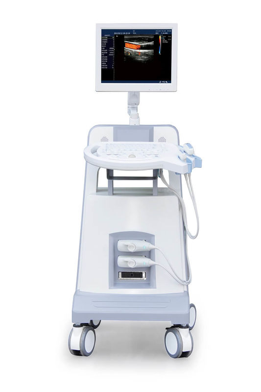 Công cụ chẩn đoán siêu âm Doppler màu xe đẩy cấp nhập cảnh 500GB