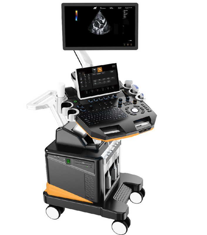 Máy siêu âm thú y Doppler màu 3D/4D Hệ thống hình ảnh động vật nhỏ chuyên nghiệp với màn hình LCD 21,5 ''