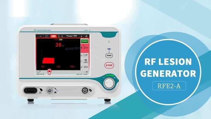 Máy phát tia tổn thương RF 1 kênh với MDR CE để điều trị đau với chế độ giám sát trở và tần số phóng xạ nhiệt