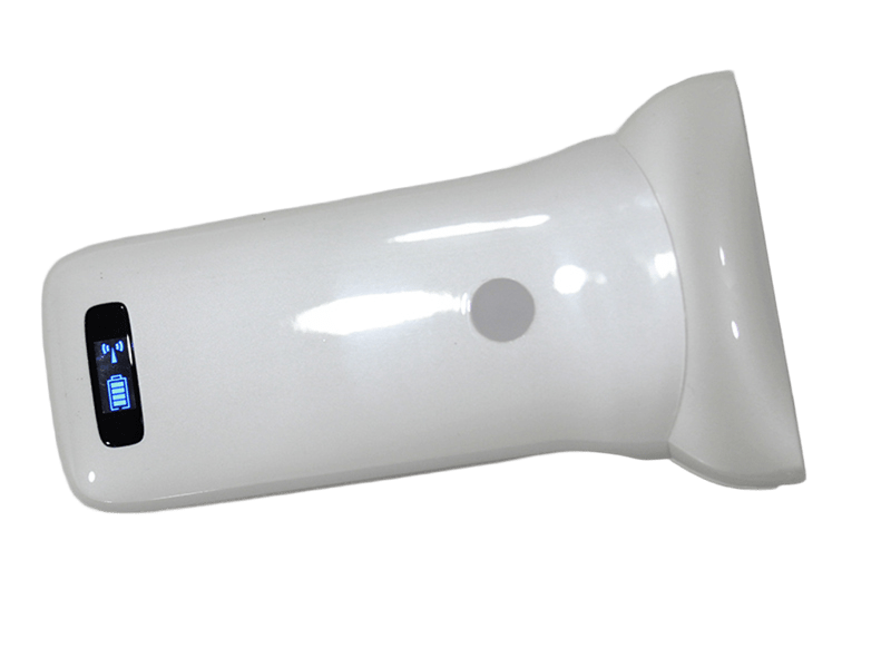 Đầu dò siêu âm không dây Doppler màu tuyến tính siêu rộng 85mm 256 phần tử để chụp ảnh mạch máu và hướng dẫn PICC